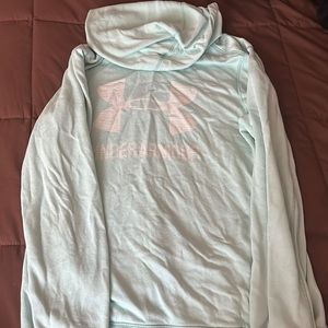 Light Blue Under Armour Hoodie